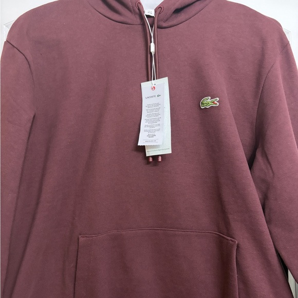 Lacoste Men's Maroon Sweater - Picture 2 of 5